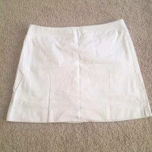 Short White Skirt
